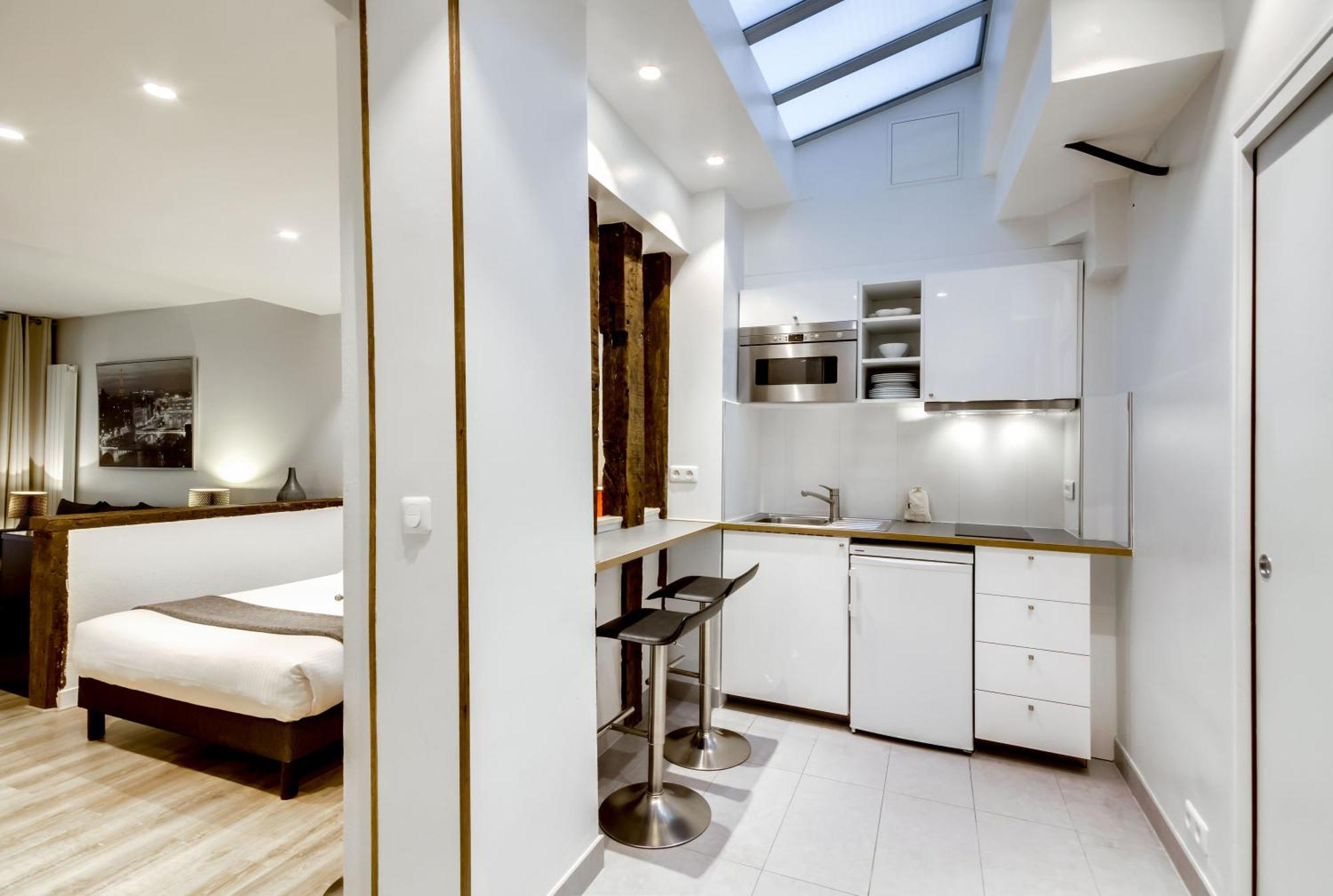 Apartments For Work In City Center Paris Bagian luar foto
